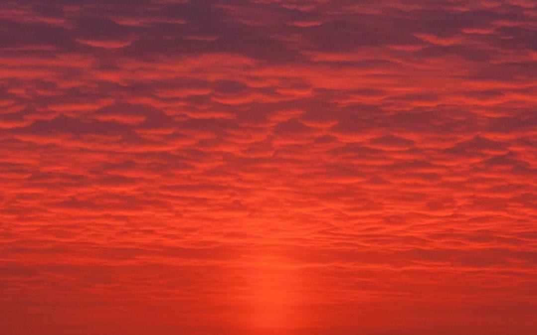 Red Dublin Sunrise