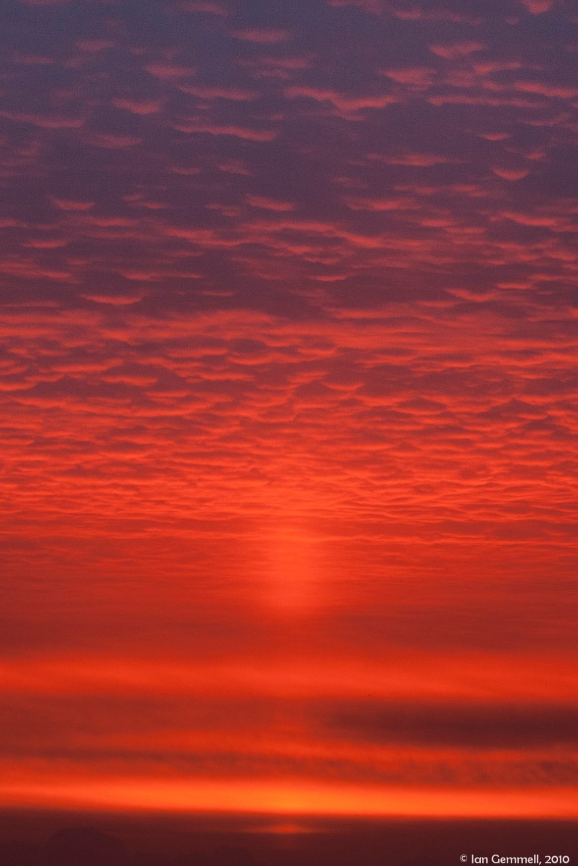 Red Dublin Sunrise