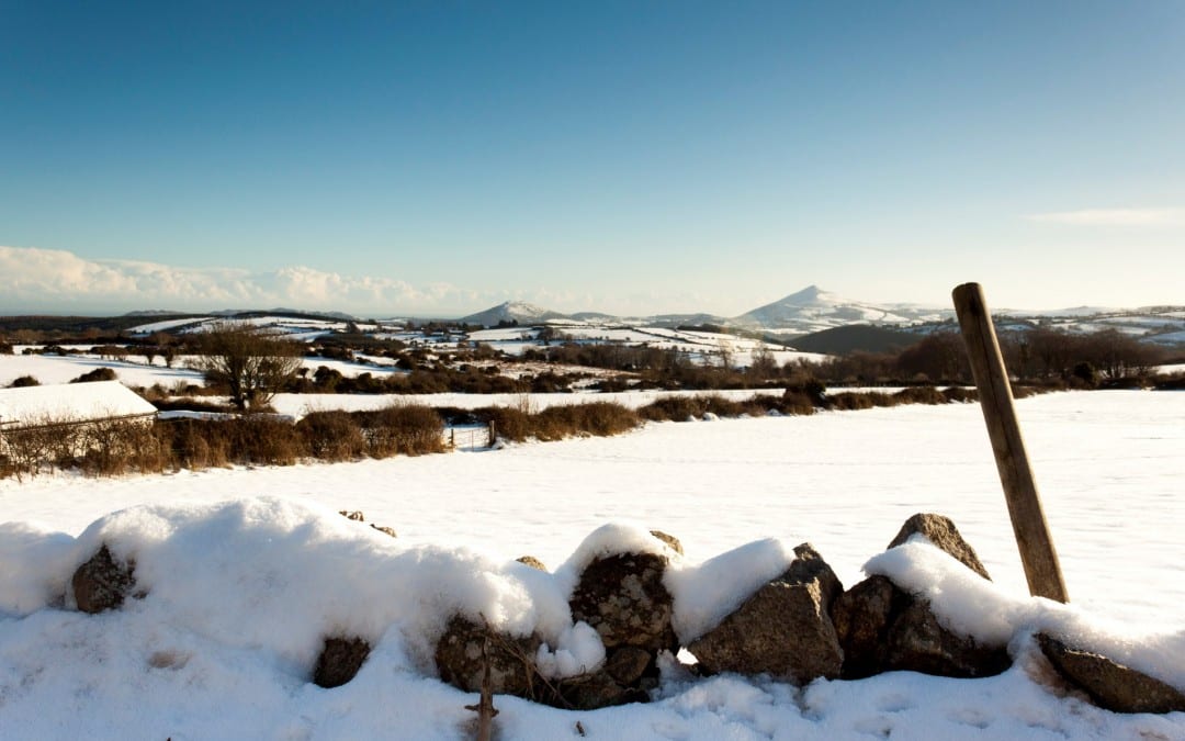 Sugarloaf Dusted in Snow