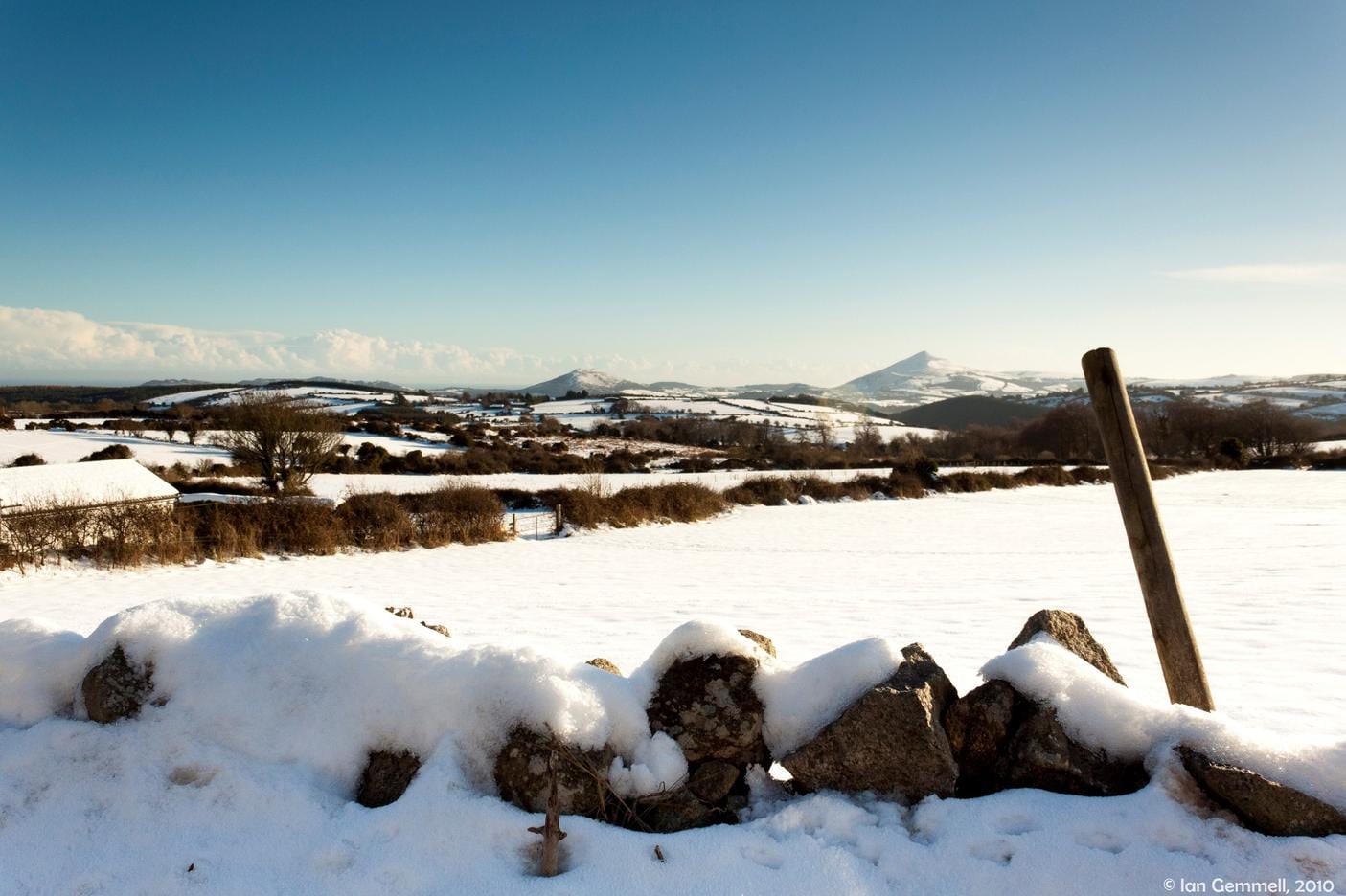 Sugarloaf Dusted in Snow